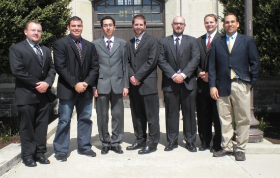 Left to Right: Berk Uslu, Joe Arcella, Omidreza Shoghli, Joe Plummer, Dimitrios Sideris, Grant Howerton, Carlos Figueroa